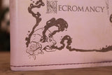 A5 Notebook Sleeve - Necromantic, Pink & Gold Touch