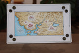 Dice Tray - Terra Map, Dark Green bottom