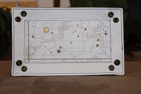 Dice Tray - Star Chart, Royal Blue bottom