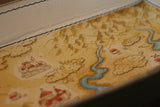 Dice Tray - Terra Map, Dark Green bottom