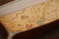 Dice Tray - Terra Map, Brown bottom