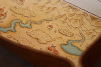 Dice Tray - Terra Map, Brown bottom