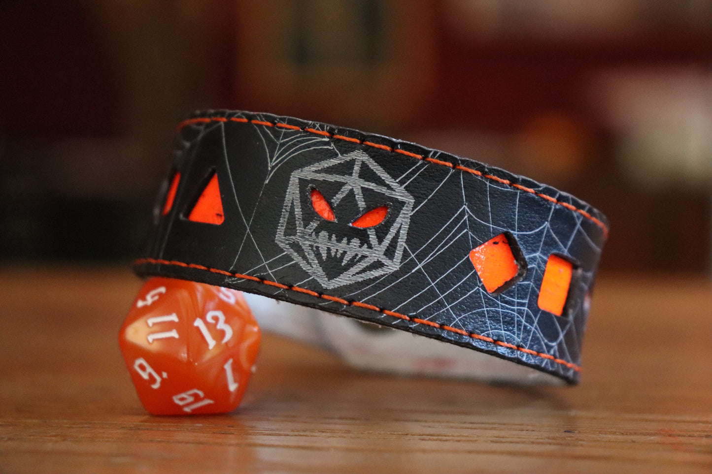 Dice-o'-Lantern - webbed black