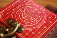 Tarot card pouch - limited pink Luna Moth