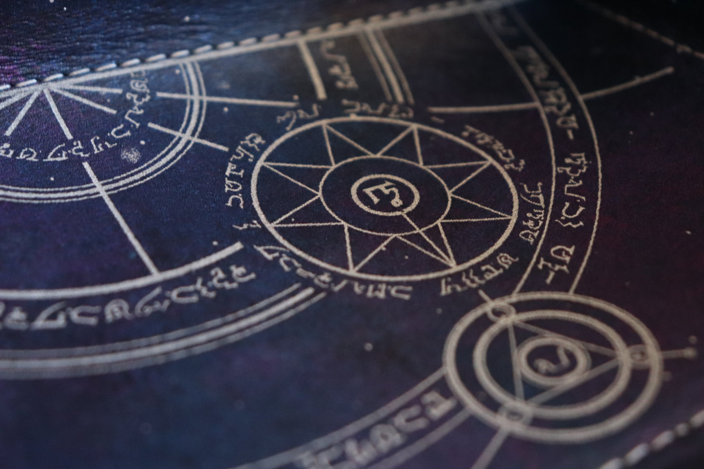 The Conjurer Galaxy in white - Dice Tray