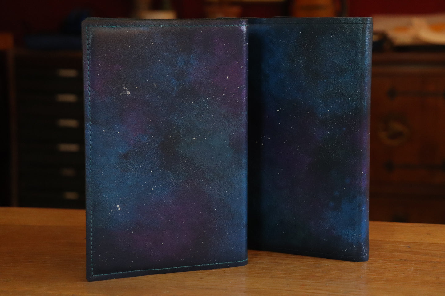 The Conjurer Circle in sparkling Galaxy - A5 notebook