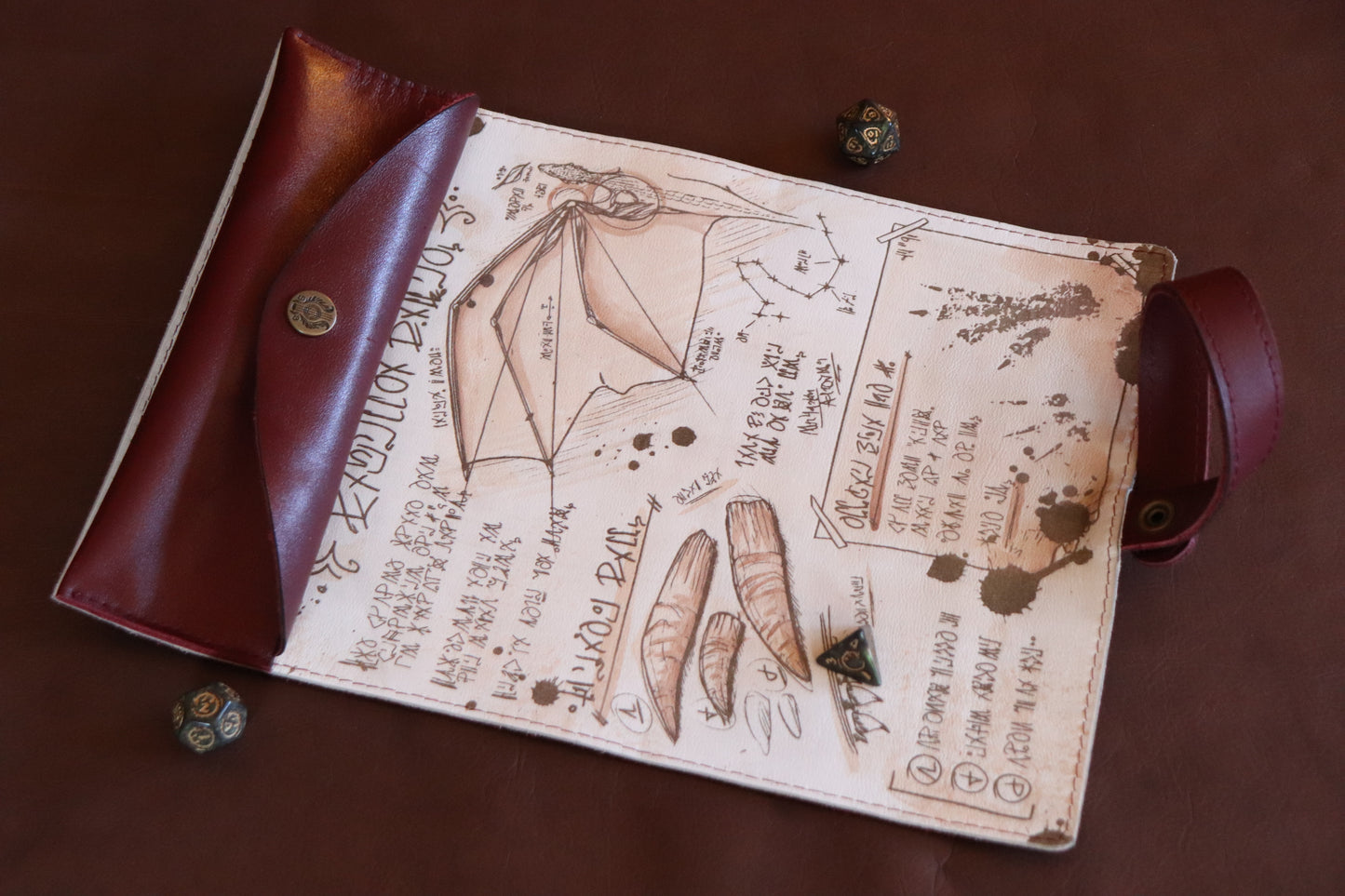 The Painted Dragon Scroll