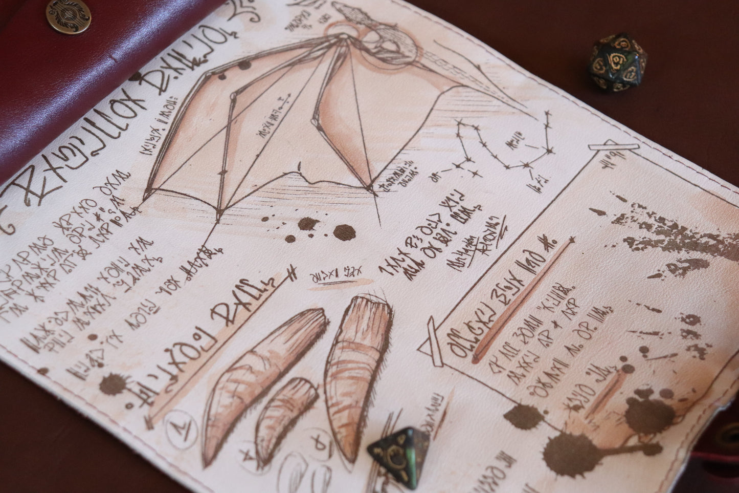 The Painted Dragon Scroll