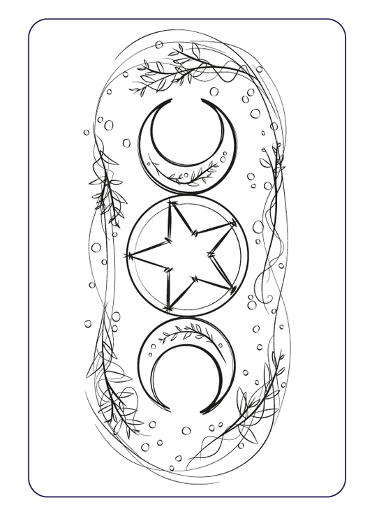 Custom Witch DM screen side panels M. Wauters