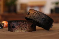 Burning Galaxy D20 bracelet