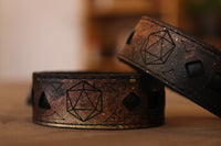 Burning Galaxy D20 bracelet