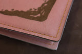 Book Sleeve Upgrade -  Petal pink leather
