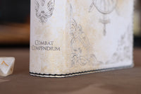 Limited Edition Combat Compendium - Standard Size - White & Gold + Compass Engraving