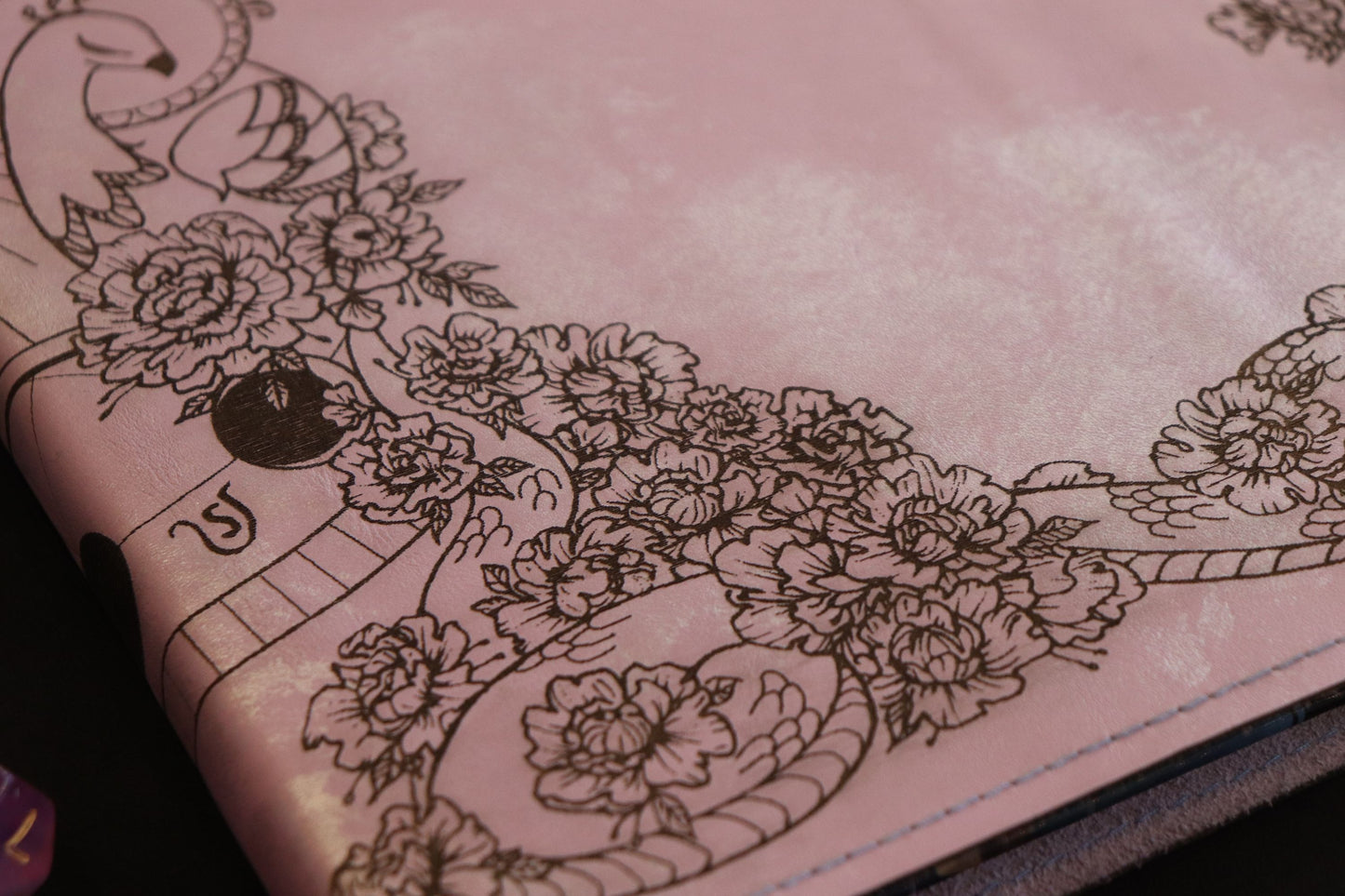 Book Sleeve Upgrade - Lilac leather