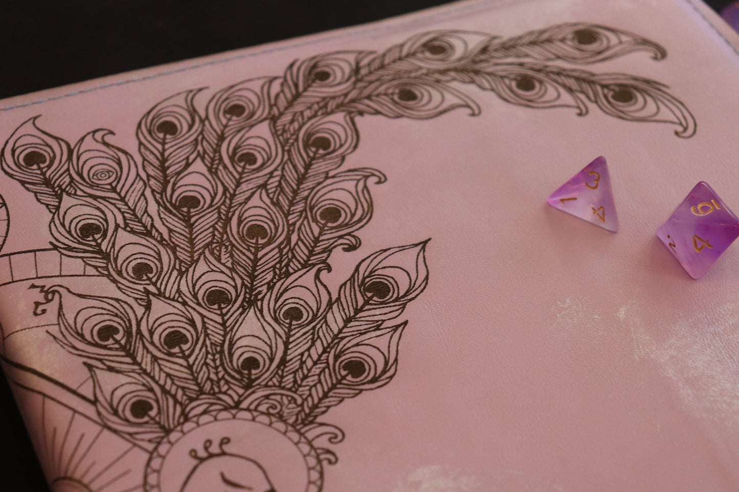 Book Sleeve Upgrade - Lilac leather