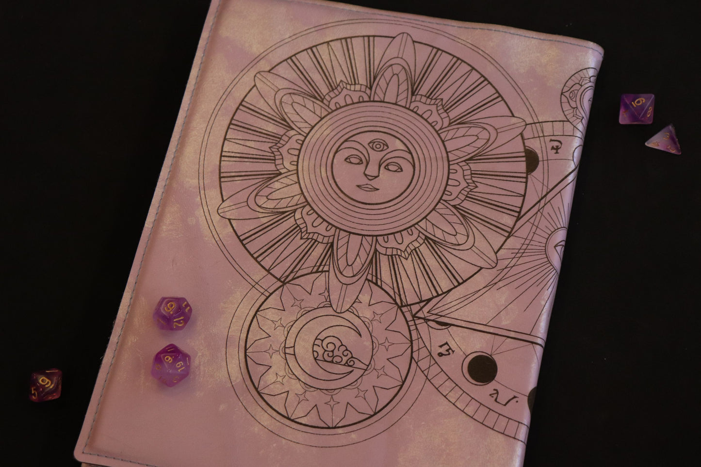 Book Sleeve Upgrade - Lilac leather
