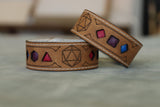 Polyhedral Dice Pride bracelet - Bisexual flag