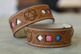 Polyhedral Dice Pride bracelet - Trans flag