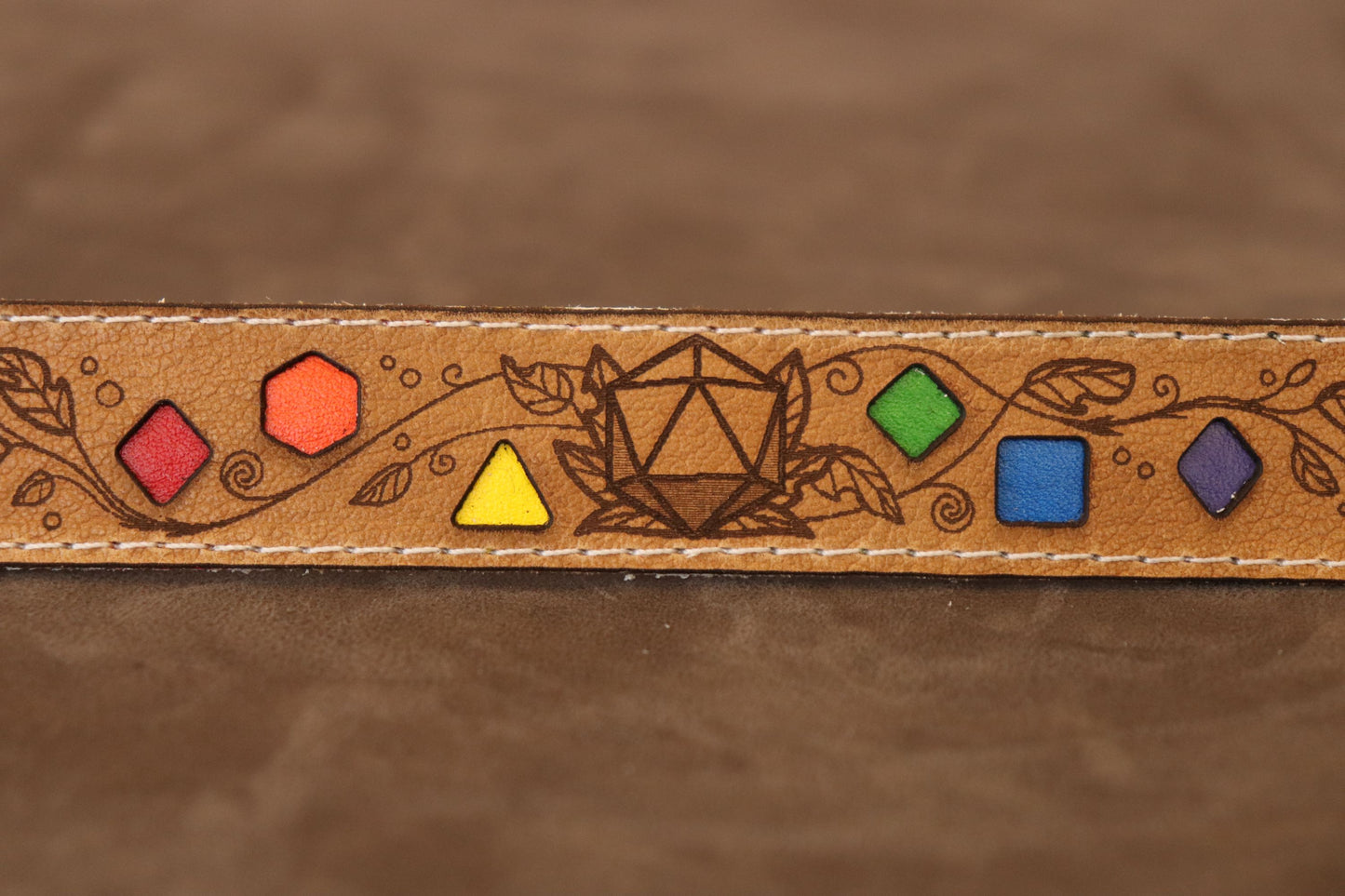 Floral Rainbow D20 bracelets