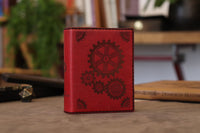 Red leather + artificer engraving