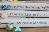 The Core Collection - Player's Handbook, Dungeon Master Guide and Monster Manual covers