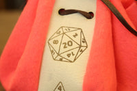 White dicebag