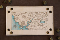 The Aqua Map - Dice Tray