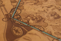 The Architect - D&D5E Book Sleeve (with Deven Rue's map)