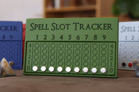 Magnetic Spell Slot Tracker