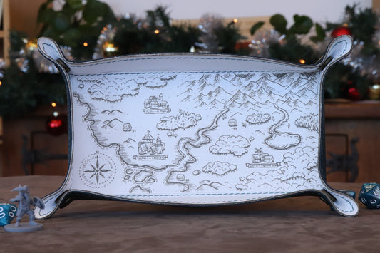 The Map - ready to ship dice tray