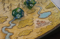 The Terra Map - ready to ship dice tray