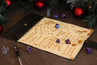 Black Dragon - ready to ship dice scroll
