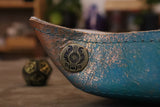 Verdigris Touched Dragon dice tray