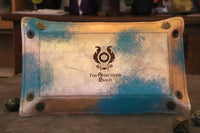 Verdigris Touched Dragon dice tray